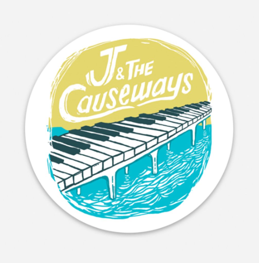 STICKER: Piano Bridge Logo