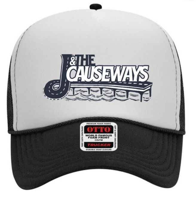 HAT: Causeway Bridge Logo (Black/White)