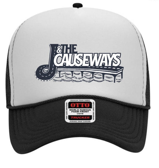 HAT: Causeway Bridge Logo (Black/White)